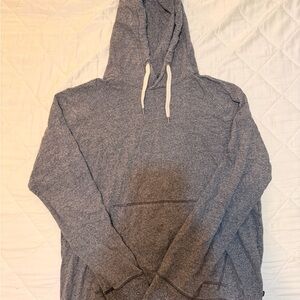 American Eagle Men's Gray Hoodie Sweater